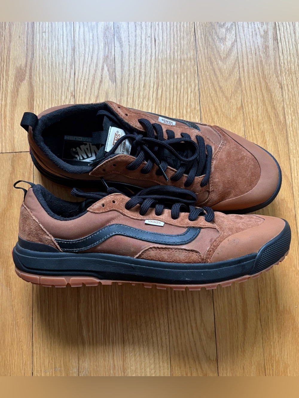Vans UltraRange MTE-1 EXO Suede Mesh Sneaker Glazed Ginger US Mens Size 11.5